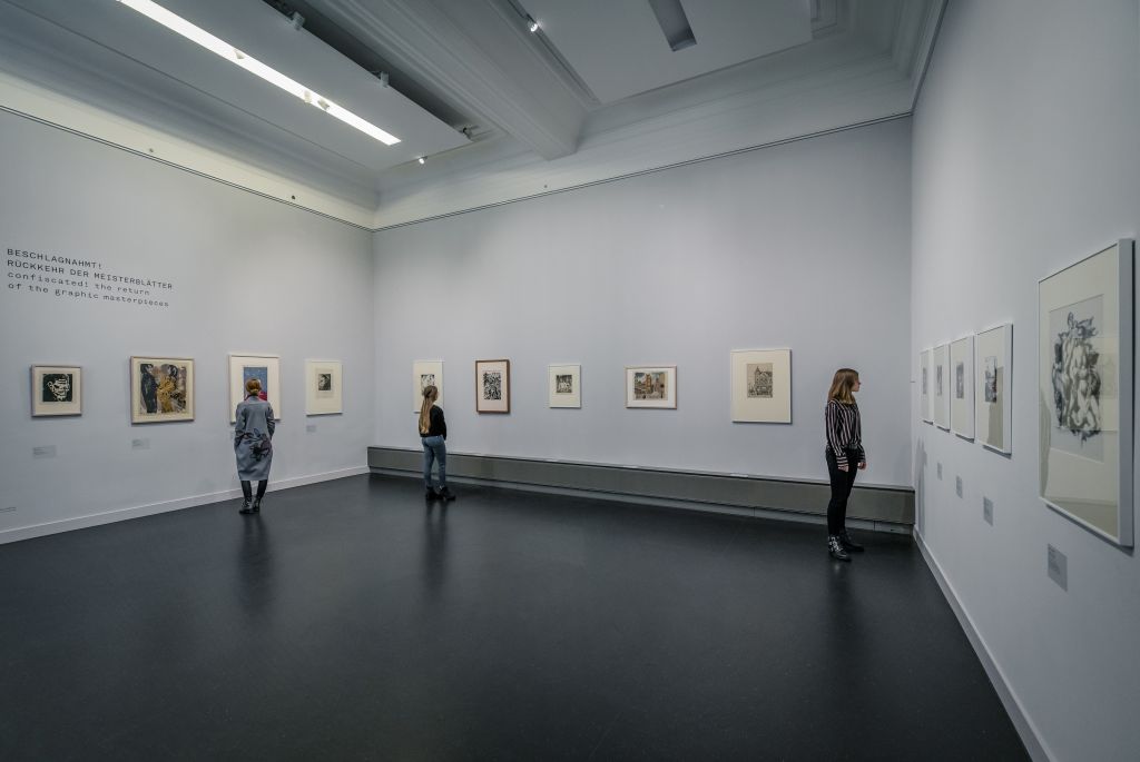 Raumansicht Beschlagnahmt Foto: Kunsthalle Mannheim/Dietrich Bechtel